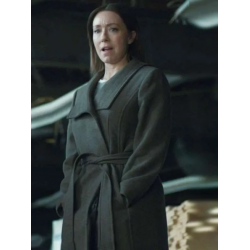 Amy Larsen Doc Grey Trench Coat